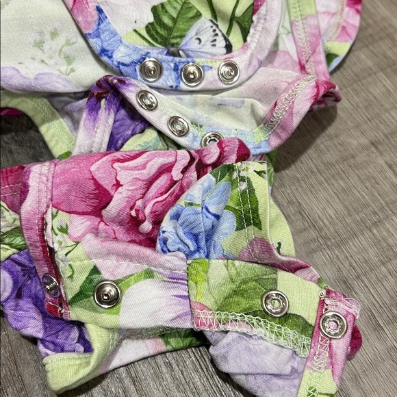 Posh Peanut skirted bodysuit.  Viscose/spandex size 12-18M - Picture 8 of 9